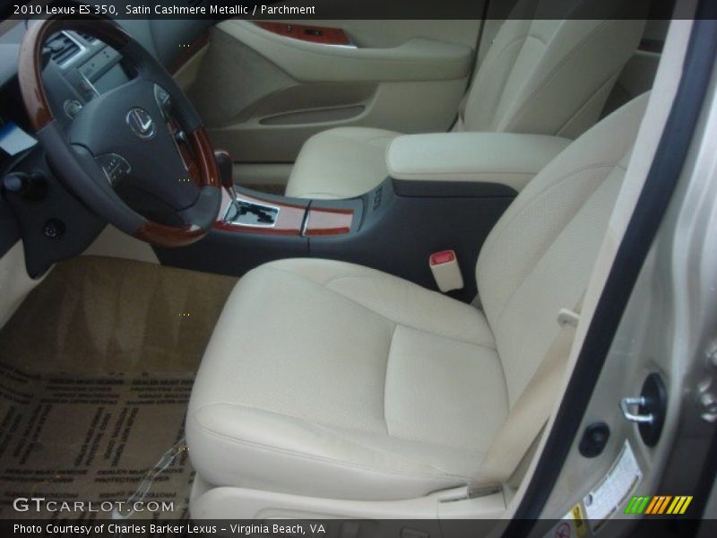 Satin Cashmere Metallic / Parchment 2010 Lexus ES 350