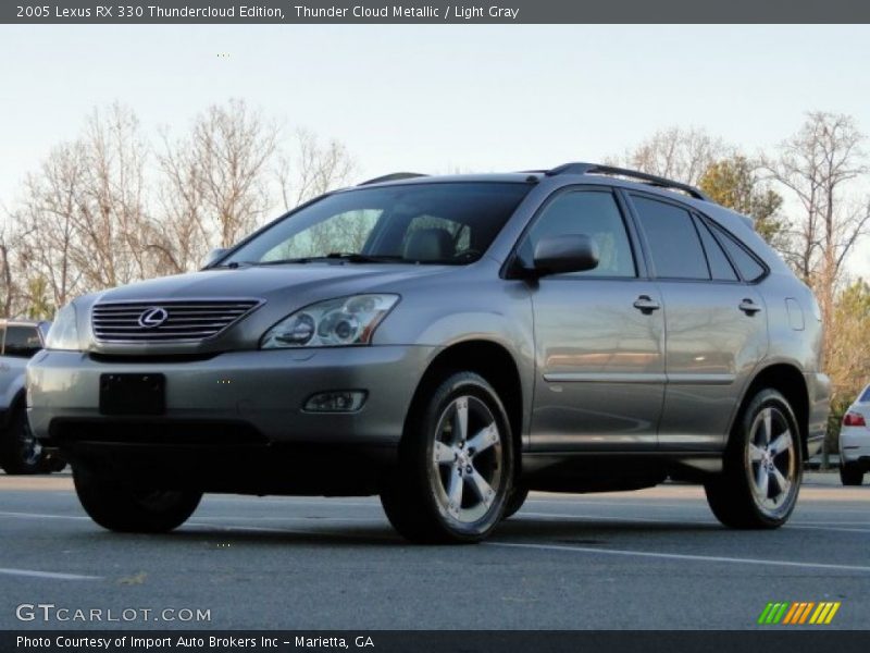 Thunder Cloud Metallic / Light Gray 2005 Lexus RX 330 Thundercloud Edition