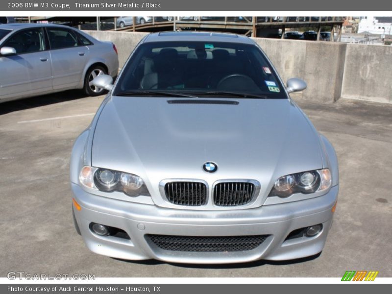 Titanium Silver Metallic / Black 2006 BMW M3 Coupe