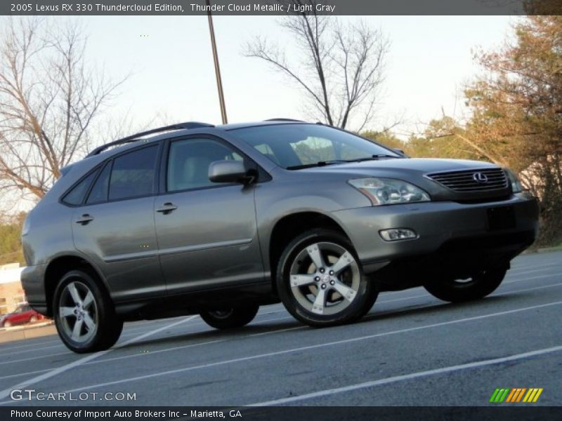 Thunder Cloud Metallic / Light Gray 2005 Lexus RX 330 Thundercloud Edition