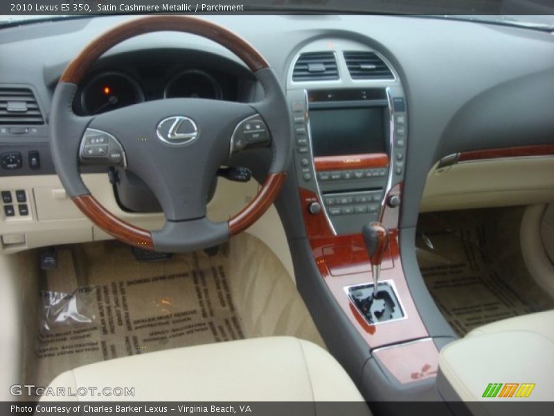 Satin Cashmere Metallic / Parchment 2010 Lexus ES 350