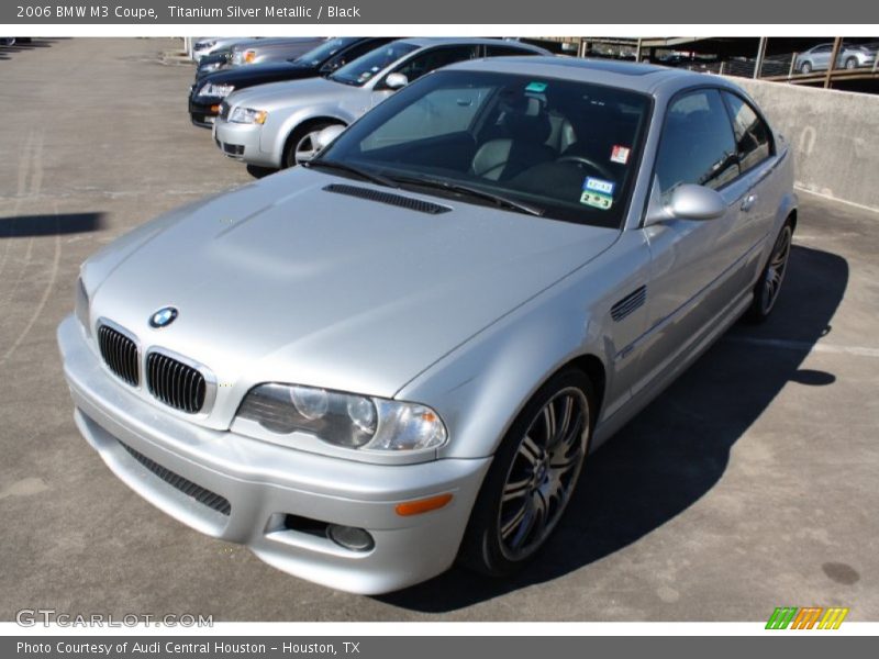 Titanium Silver Metallic / Black 2006 BMW M3 Coupe