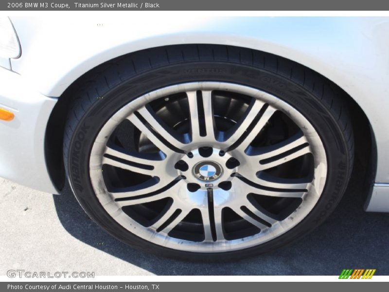 Titanium Silver Metallic / Black 2006 BMW M3 Coupe