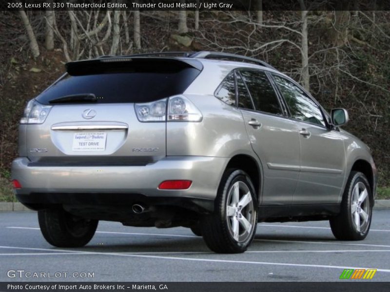 Thunder Cloud Metallic / Light Gray 2005 Lexus RX 330 Thundercloud Edition