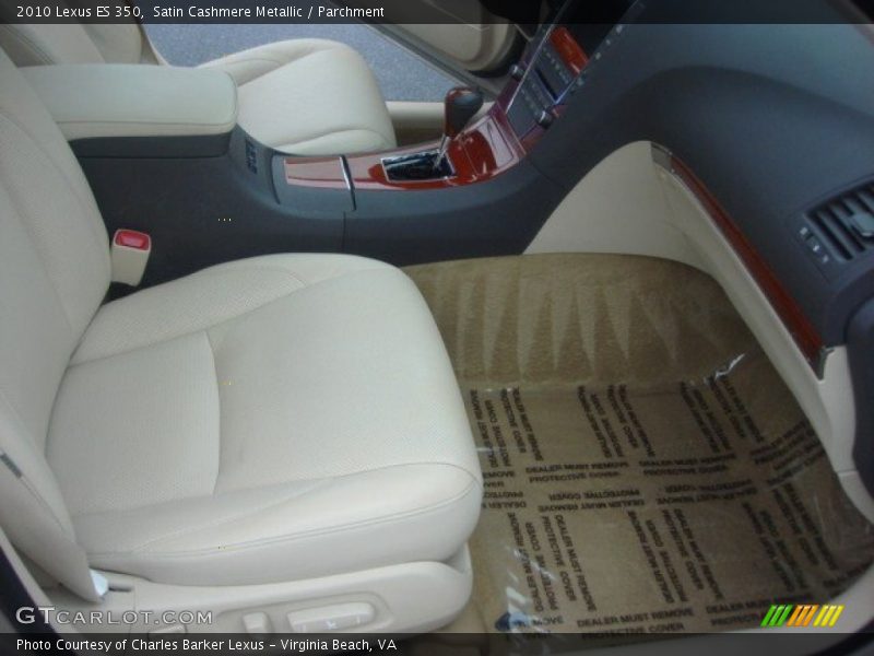 Satin Cashmere Metallic / Parchment 2010 Lexus ES 350