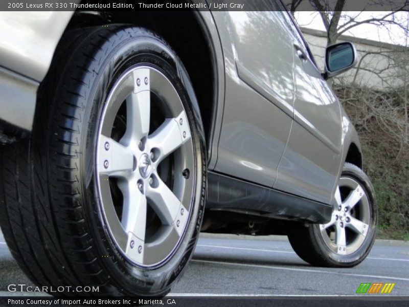 Thunder Cloud Metallic / Light Gray 2005 Lexus RX 330 Thundercloud Edition