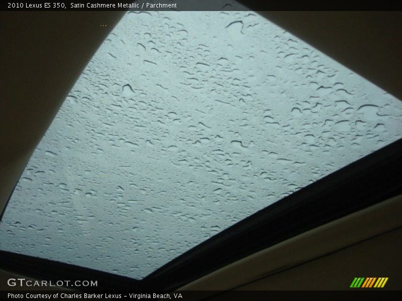 Satin Cashmere Metallic / Parchment 2010 Lexus ES 350