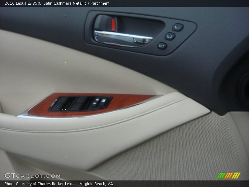 Satin Cashmere Metallic / Parchment 2010 Lexus ES 350