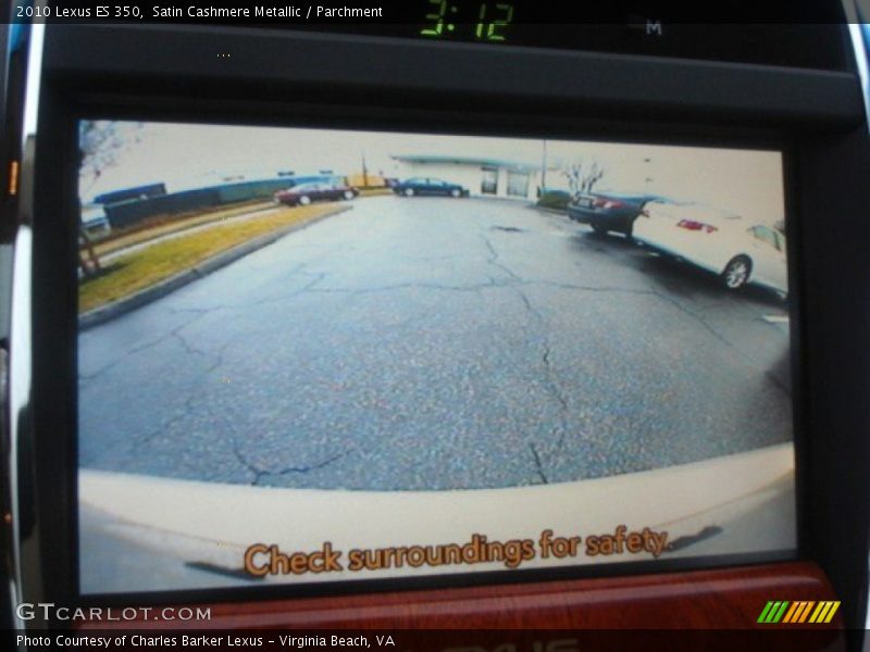 Satin Cashmere Metallic / Parchment 2010 Lexus ES 350