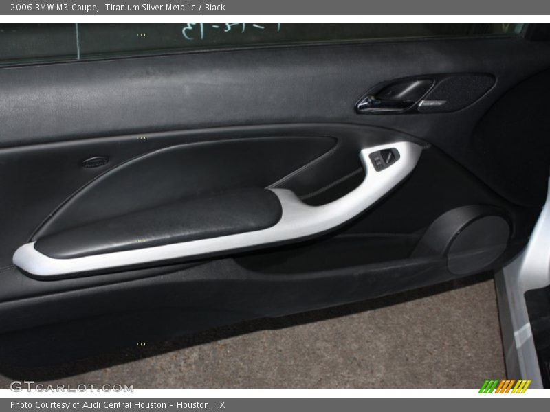 Titanium Silver Metallic / Black 2006 BMW M3 Coupe