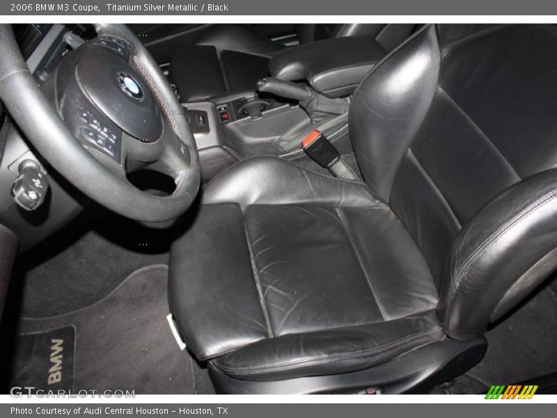 Titanium Silver Metallic / Black 2006 BMW M3 Coupe