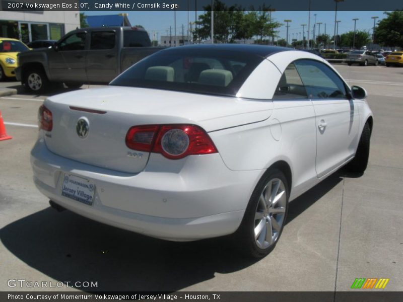 Candy White / Cornsilk Beige 2007 Volkswagen Eos 2.0T