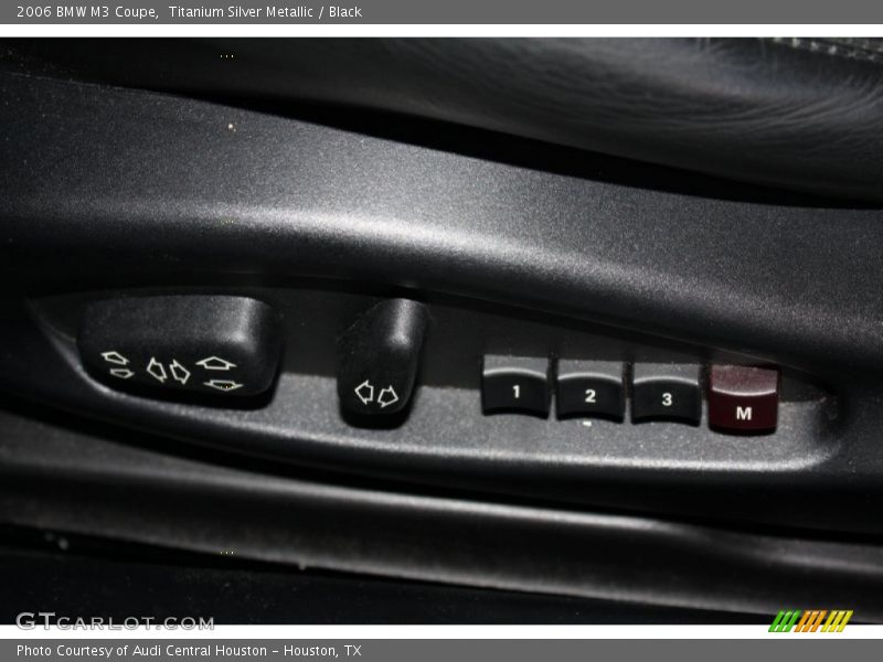 Titanium Silver Metallic / Black 2006 BMW M3 Coupe