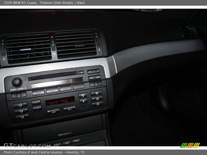 Titanium Silver Metallic / Black 2006 BMW M3 Coupe