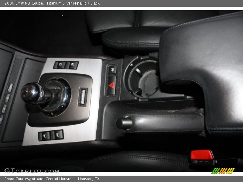 Titanium Silver Metallic / Black 2006 BMW M3 Coupe