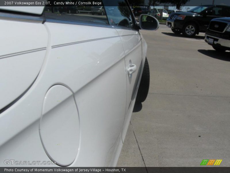 Candy White / Cornsilk Beige 2007 Volkswagen Eos 2.0T