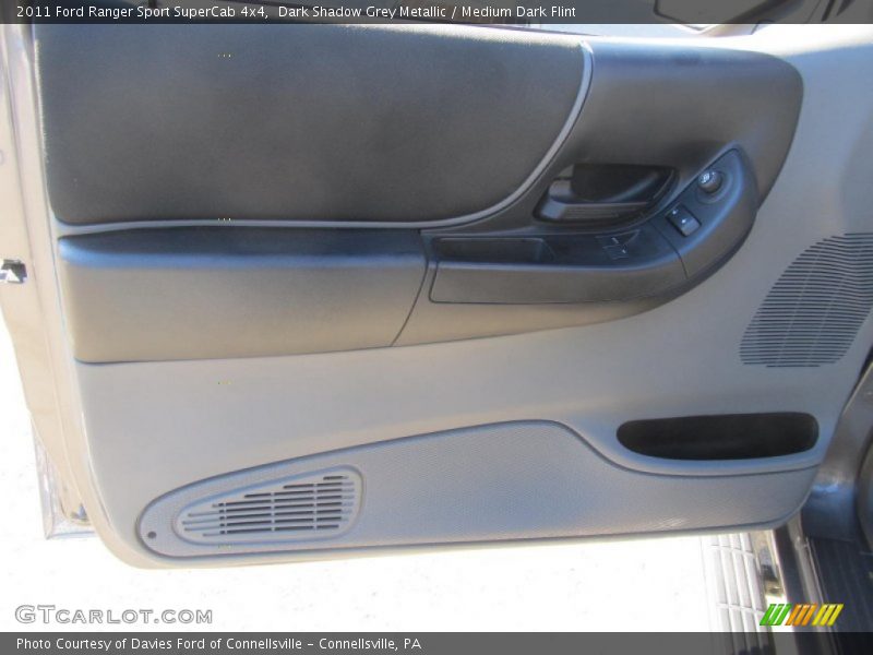 Dark Shadow Grey Metallic / Medium Dark Flint 2011 Ford Ranger Sport SuperCab 4x4