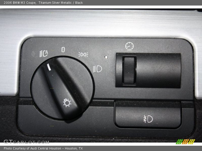 Titanium Silver Metallic / Black 2006 BMW M3 Coupe