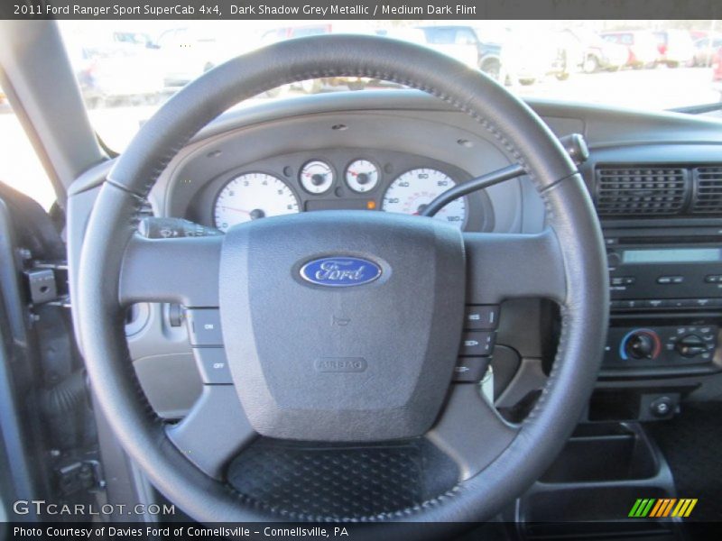  2011 Ranger Sport SuperCab 4x4 Steering Wheel