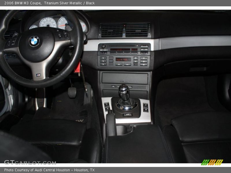Titanium Silver Metallic / Black 2006 BMW M3 Coupe