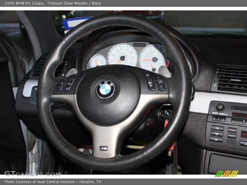 Titanium Silver Metallic / Black 2006 BMW M3 Coupe