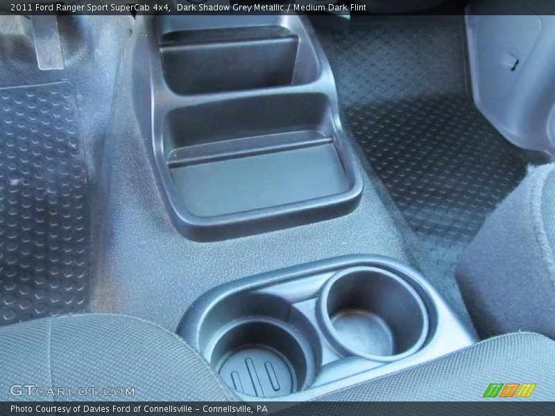 Dark Shadow Grey Metallic / Medium Dark Flint 2011 Ford Ranger Sport SuperCab 4x4