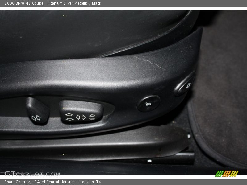 Titanium Silver Metallic / Black 2006 BMW M3 Coupe