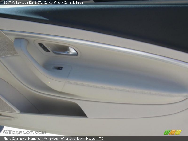 Candy White / Cornsilk Beige 2007 Volkswagen Eos 2.0T