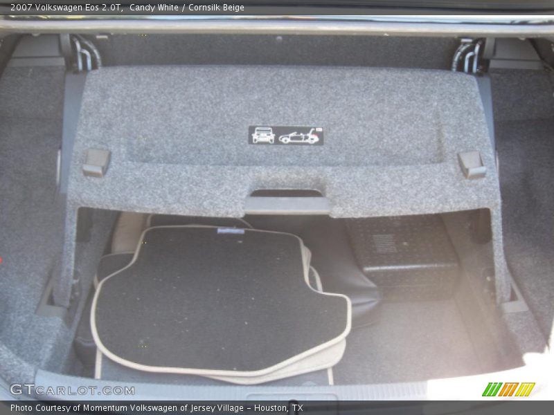Candy White / Cornsilk Beige 2007 Volkswagen Eos 2.0T
