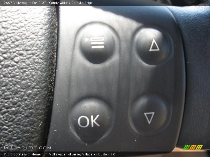 Candy White / Cornsilk Beige 2007 Volkswagen Eos 2.0T