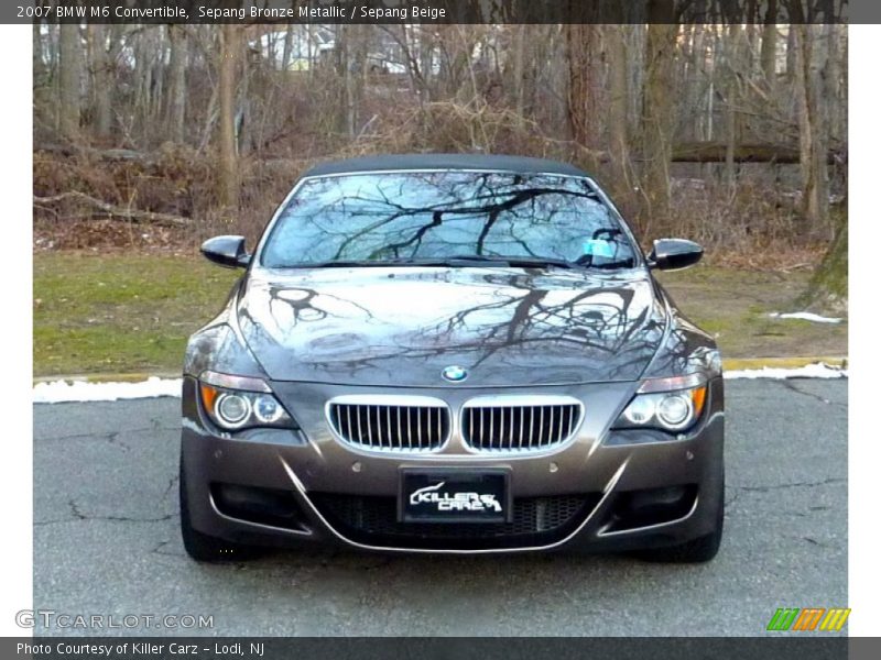 Sepang Bronze Metallic / Sepang Beige 2007 BMW M6 Convertible