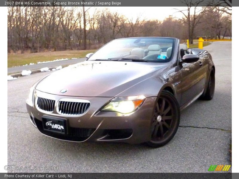 Sepang Bronze Metallic / Sepang Beige 2007 BMW M6 Convertible