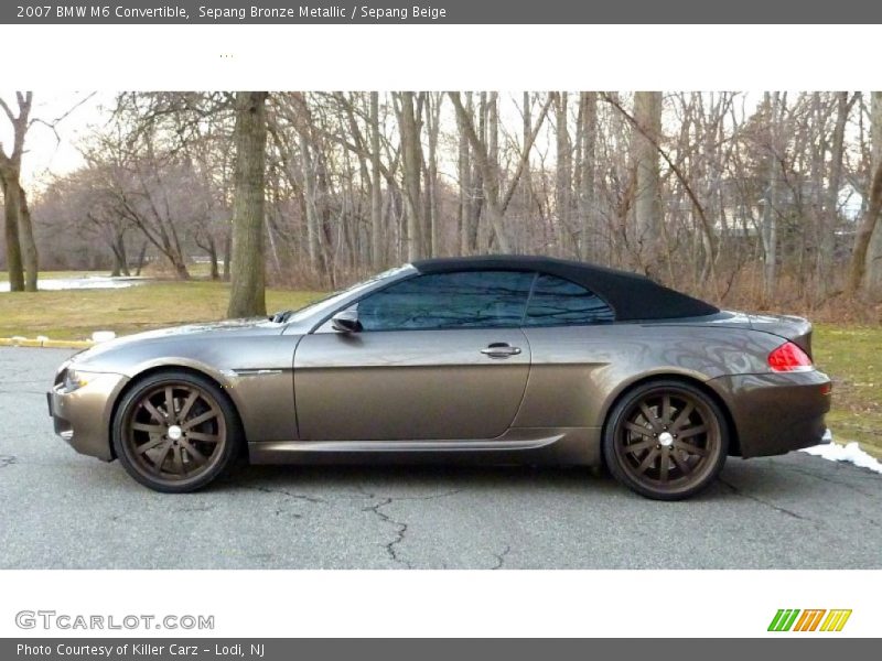  2007 M6 Convertible Sepang Bronze Metallic