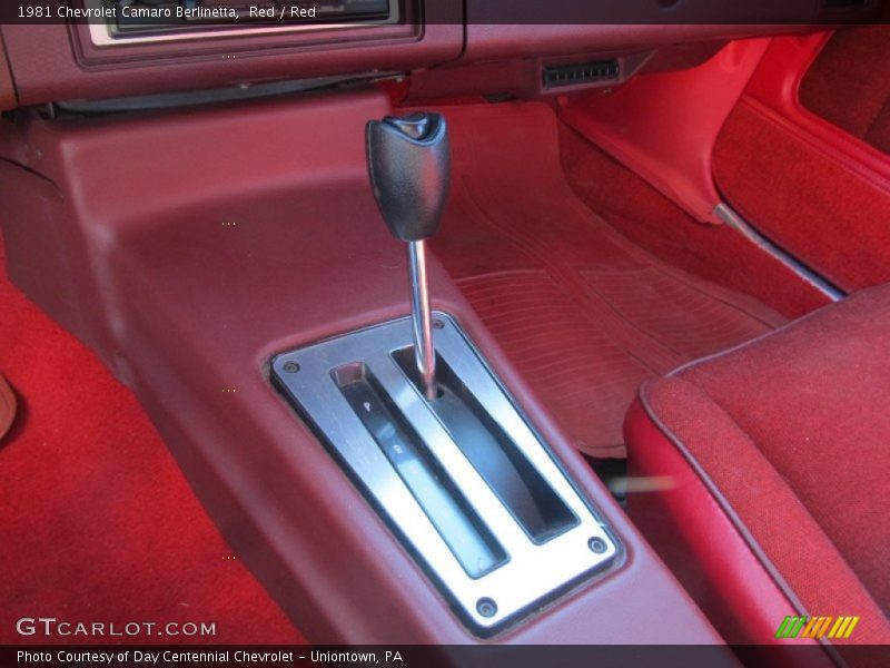  1981 Camaro Berlinetta 3 Speed Automatic Shifter