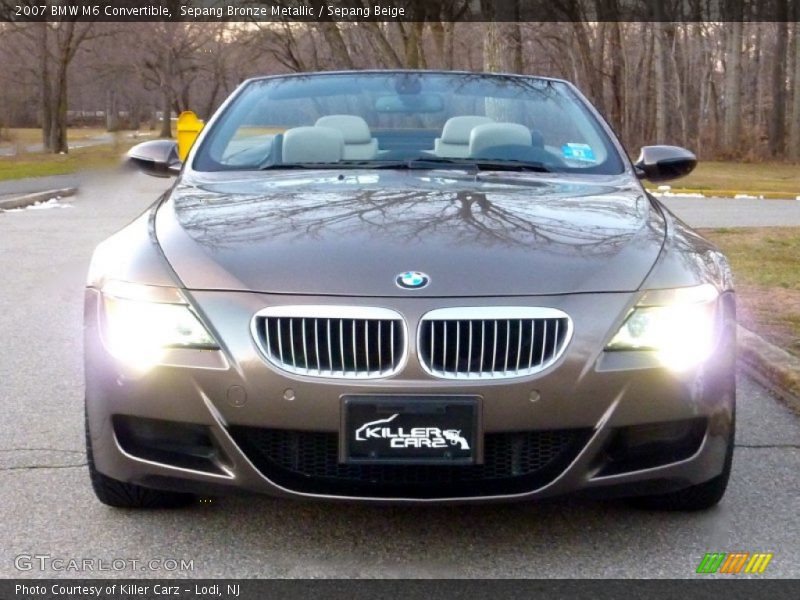 Sepang Bronze Metallic / Sepang Beige 2007 BMW M6 Convertible