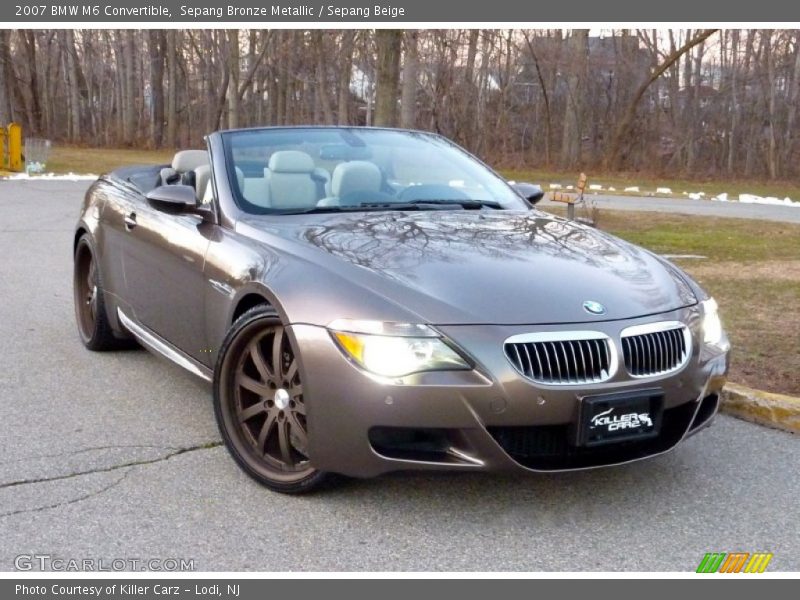 Sepang Bronze Metallic / Sepang Beige 2007 BMW M6 Convertible