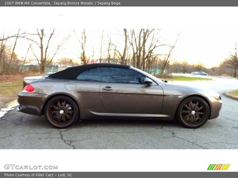 Sepang Bronze Metallic / Sepang Beige 2007 BMW M6 Convertible