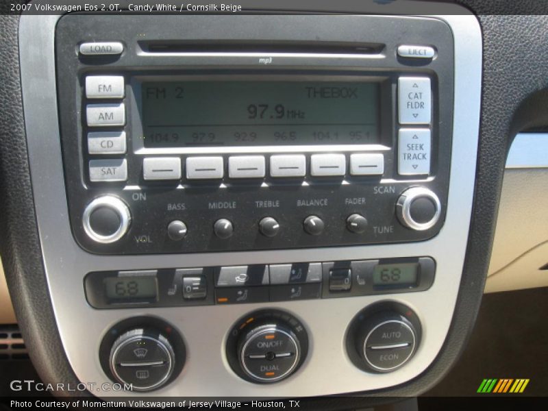 Candy White / Cornsilk Beige 2007 Volkswagen Eos 2.0T