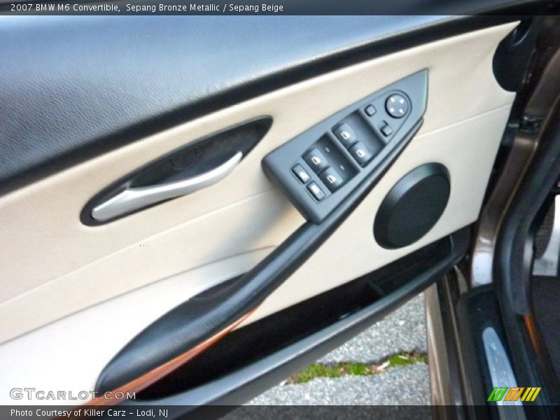 Sepang Bronze Metallic / Sepang Beige 2007 BMW M6 Convertible