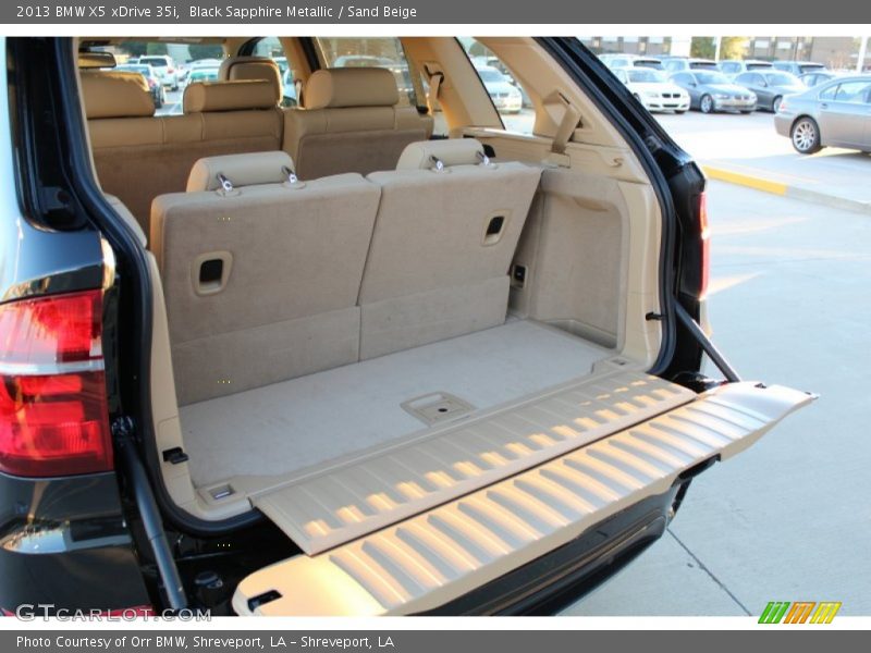 Black Sapphire Metallic / Sand Beige 2013 BMW X5 xDrive 35i