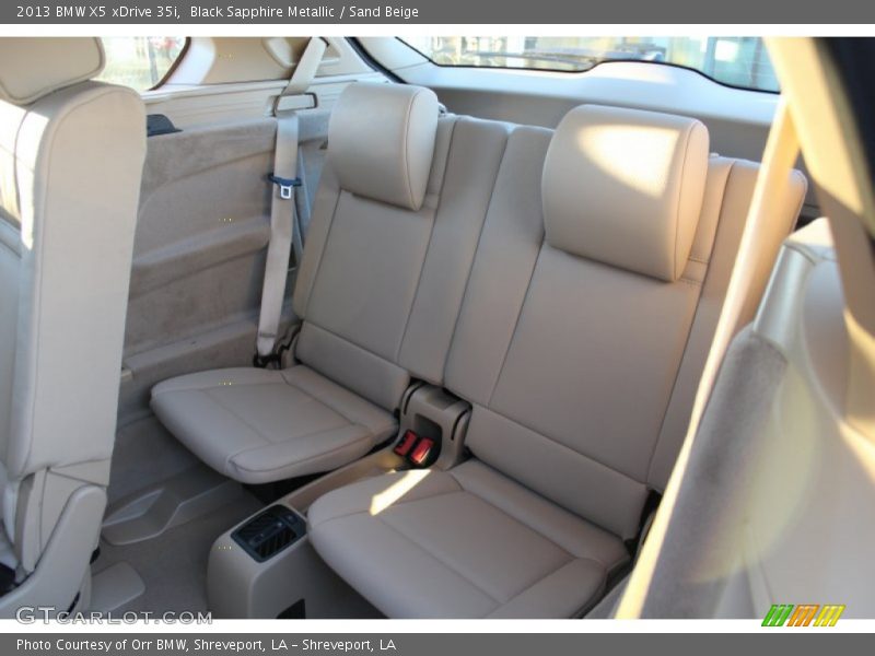 Black Sapphire Metallic / Sand Beige 2013 BMW X5 xDrive 35i