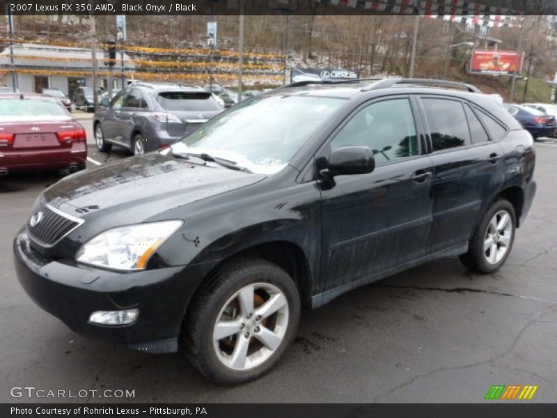 Black Onyx / Black 2007 Lexus RX 350 AWD