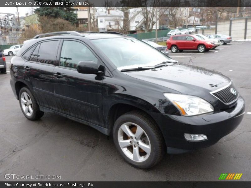Black Onyx / Black 2007 Lexus RX 350 AWD