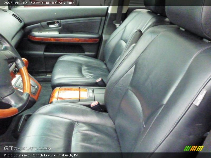 Black Onyx / Black 2007 Lexus RX 350 AWD