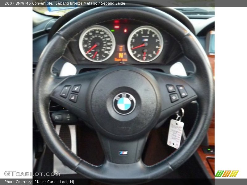 Sepang Bronze Metallic / Sepang Beige 2007 BMW M6 Convertible