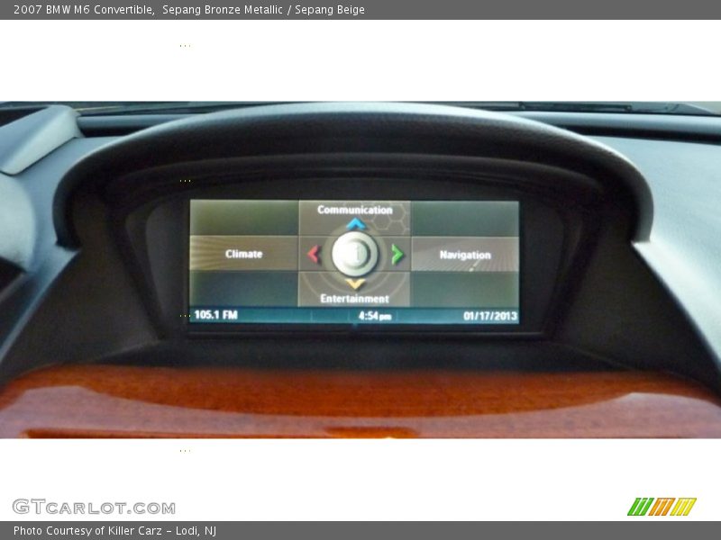 Sepang Bronze Metallic / Sepang Beige 2007 BMW M6 Convertible