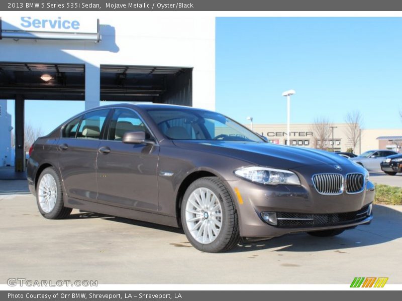 Mojave Metallic / Oyster/Black 2013 BMW 5 Series 535i Sedan