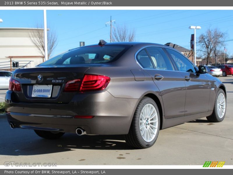 Mojave Metallic / Oyster/Black 2013 BMW 5 Series 535i Sedan