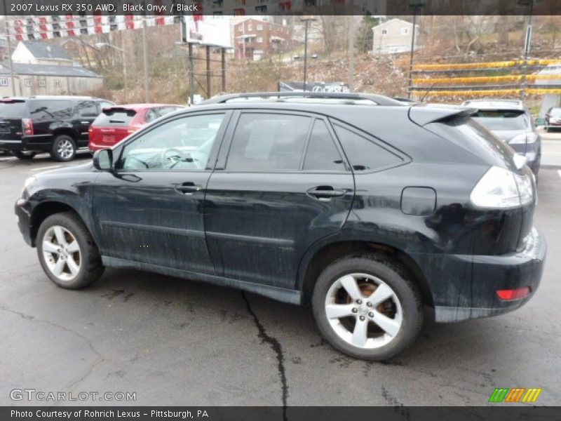 Black Onyx / Black 2007 Lexus RX 350 AWD