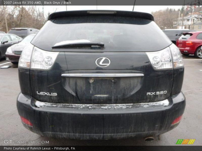 Black Onyx / Black 2007 Lexus RX 350 AWD